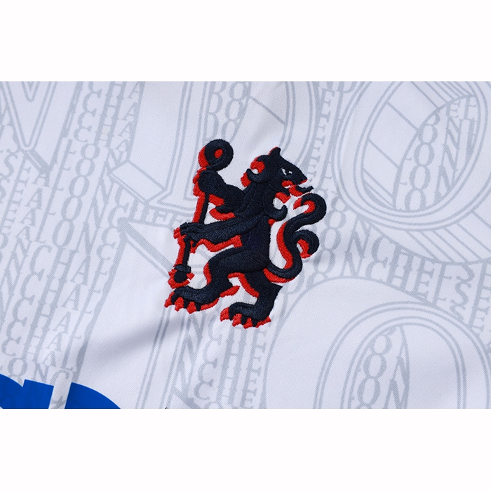 Chandal del Chelsea Manga Corta 25-26 Blanco - Pantalon Corto